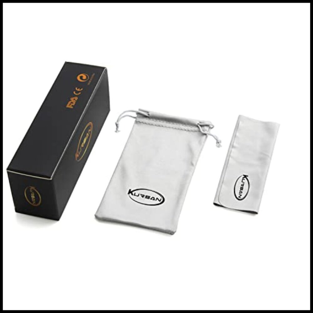 Frameless Rectangle Sunglasses Retro Minimal Uv40… - image 7